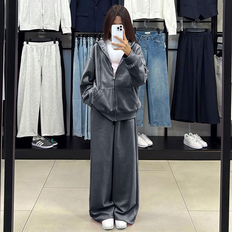 Damen bequemer und stylischer Kapuzenset Krohn-e