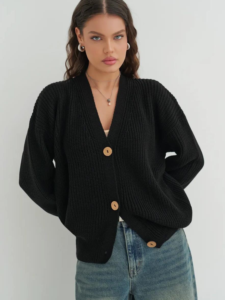 Damen lässiger Strickcardigan Krohn-e
