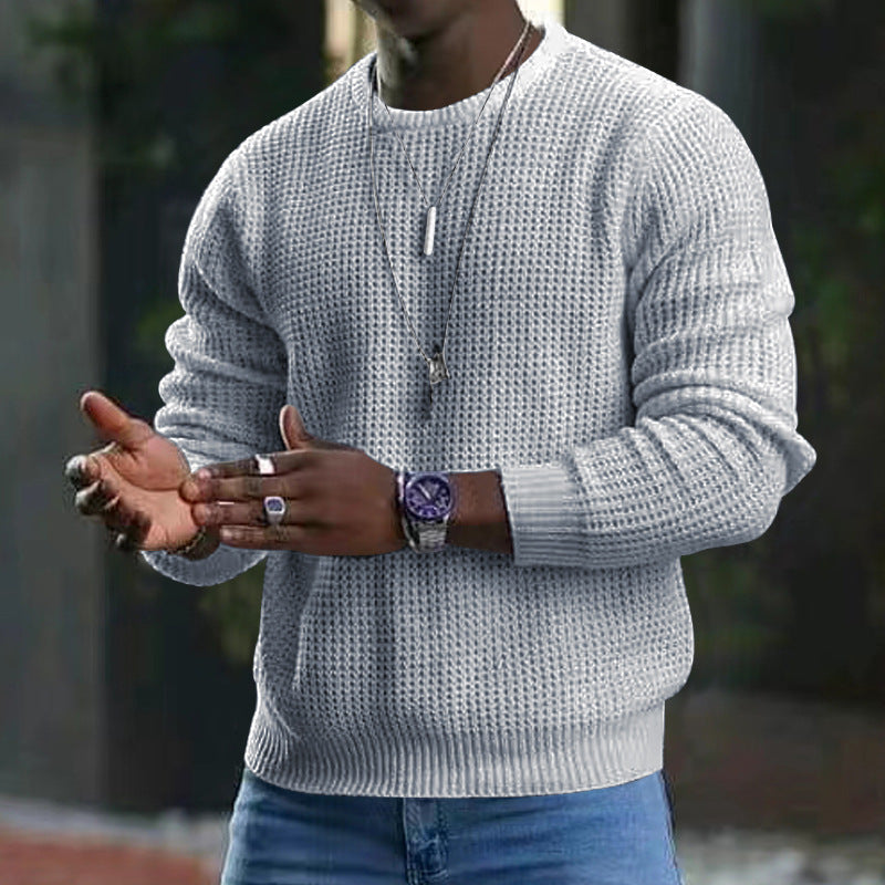 Herren Strukturierter Pullover Krohn-e