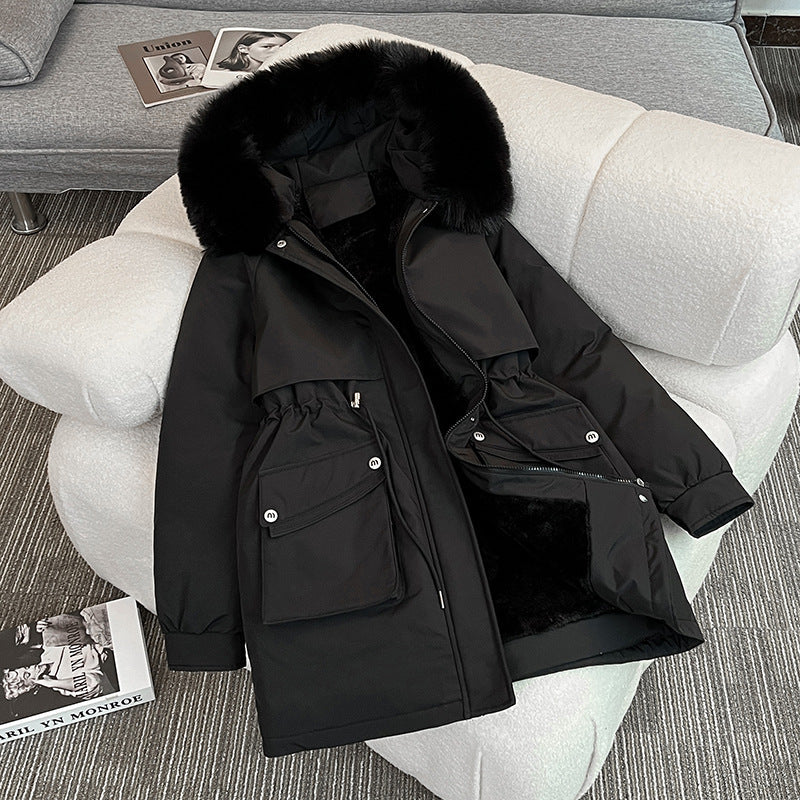 Damen Modischer Winterparka mit kuscheligem Innenfutter und praktischen Taschen Krohn-e