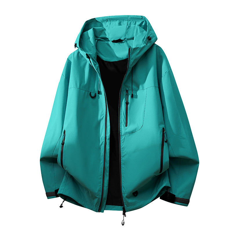 Damen technische Outdoorjacke mit multifunktionalen Taschen und verstellbarem Kapuzensystem Krohn-e