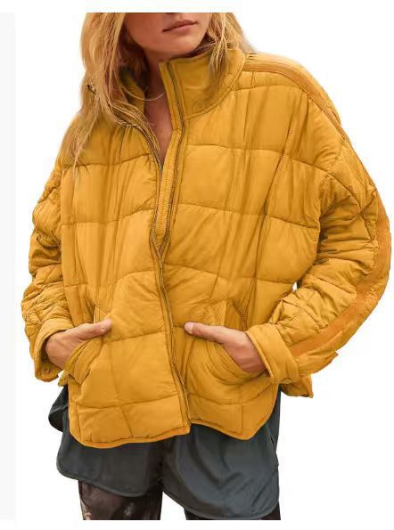 Damen Leichte Steppjacke mit hohem Kragen und praktischen Taschen Krohn-e