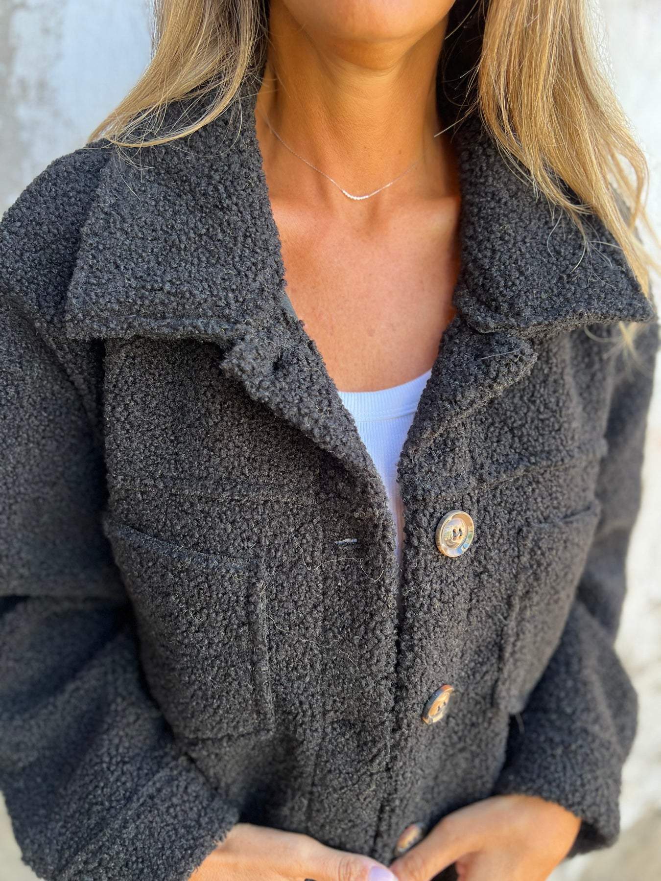 Damen Kuscheliger Fleece-Hemdjacke Krohn-e