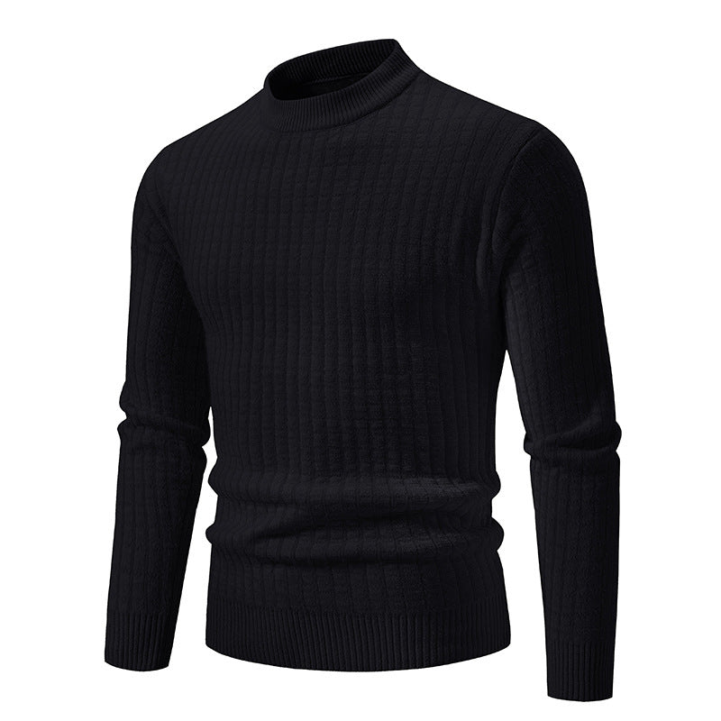 Herren Feinstrickpullover mit strukturiertem Design Krohn-e