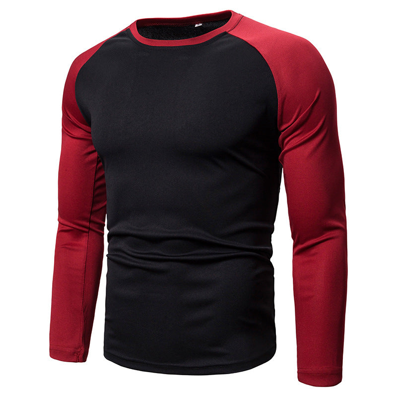 Herren Sportliches Langarm-T-Shirt mit atmungsaktivem Funktionsmaterial Krohn-e