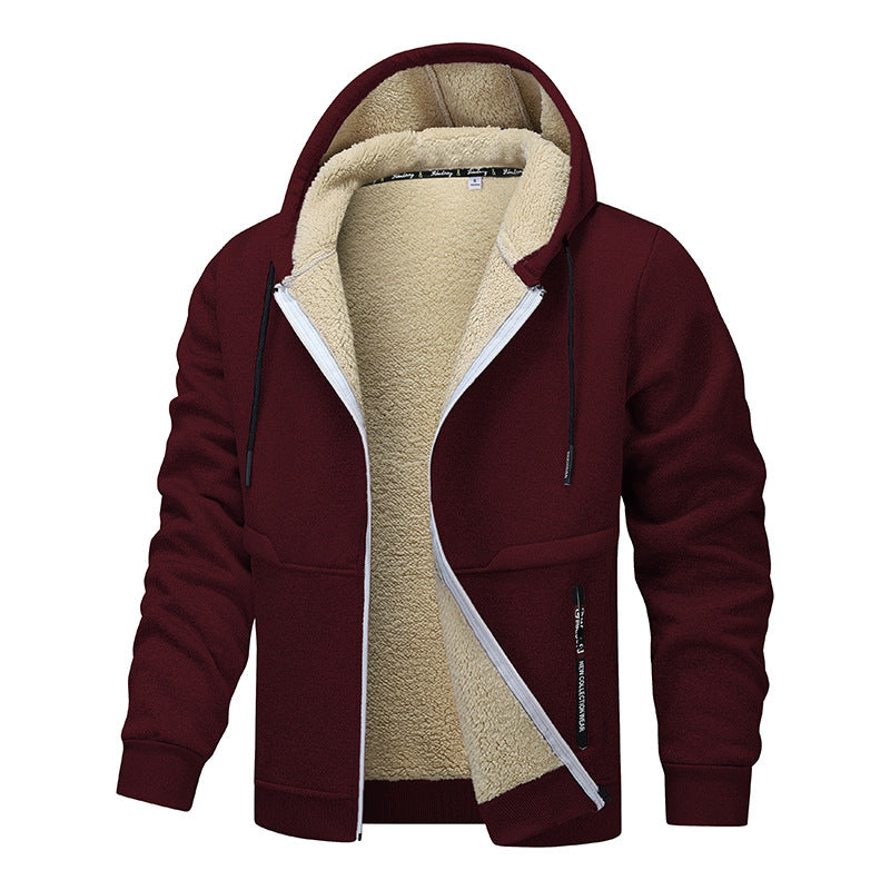Herren kuschelige Fleecejacke mit hoher Wärmedämmung Krohn-e