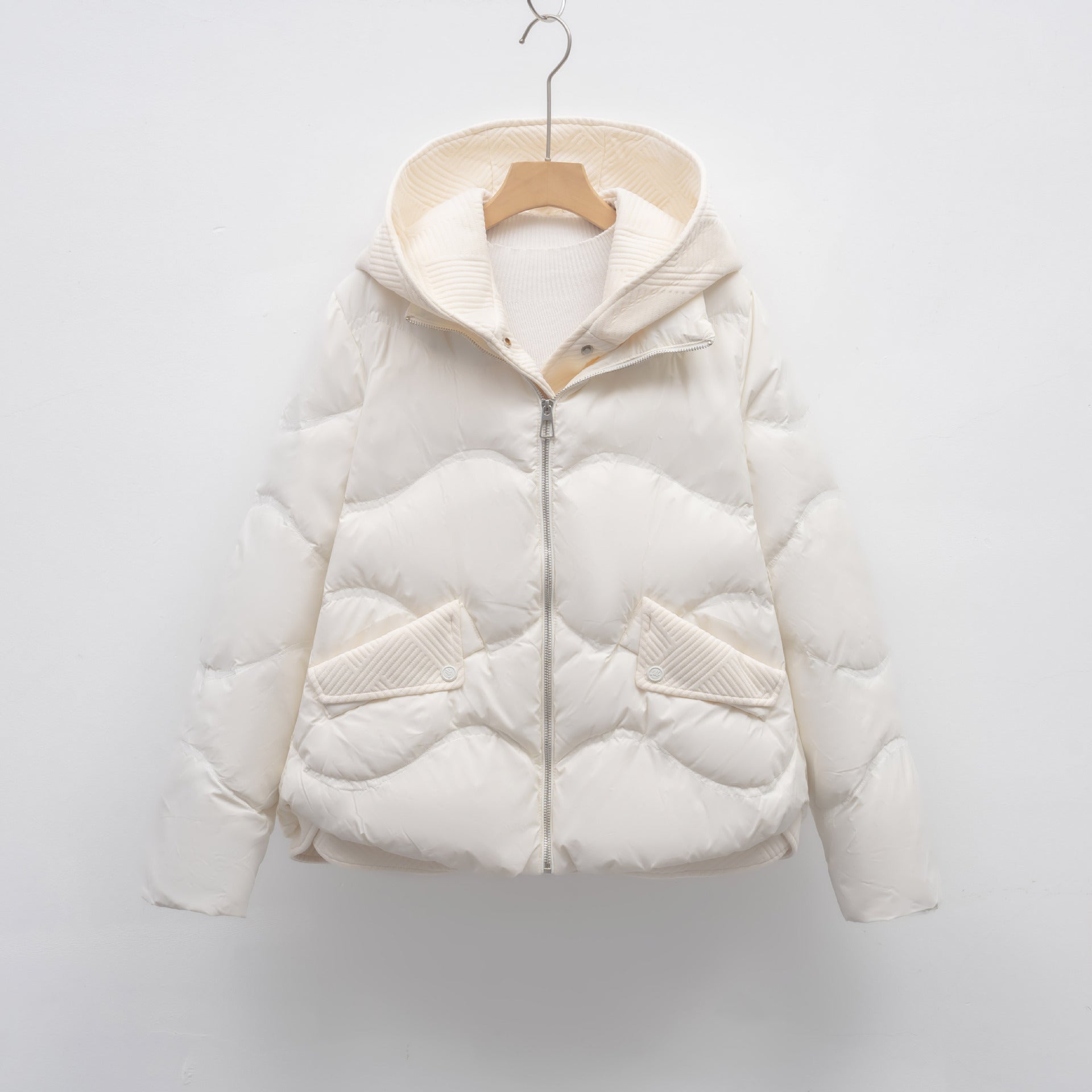 Damen Daunenjacke mit verstellbarem Kragen Krohn-e
