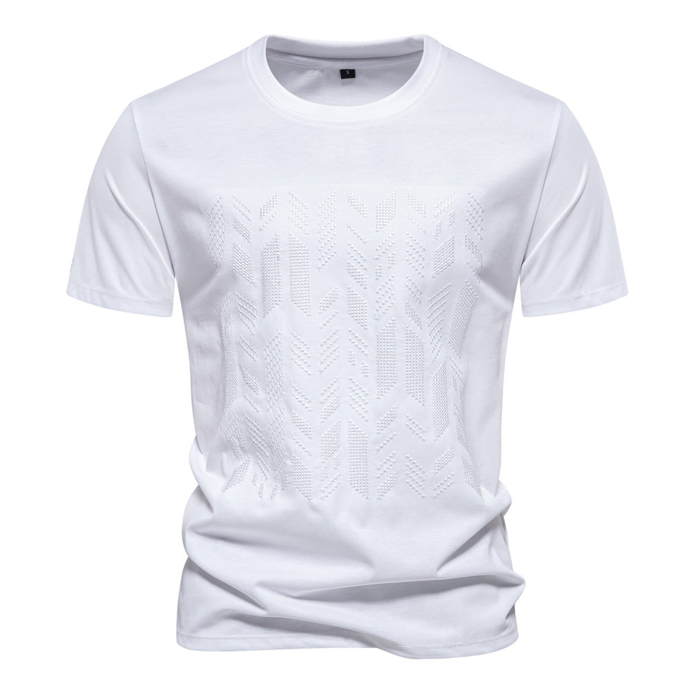 Herren T-Shirt mit innovativem Strukturdesign Krohn-e