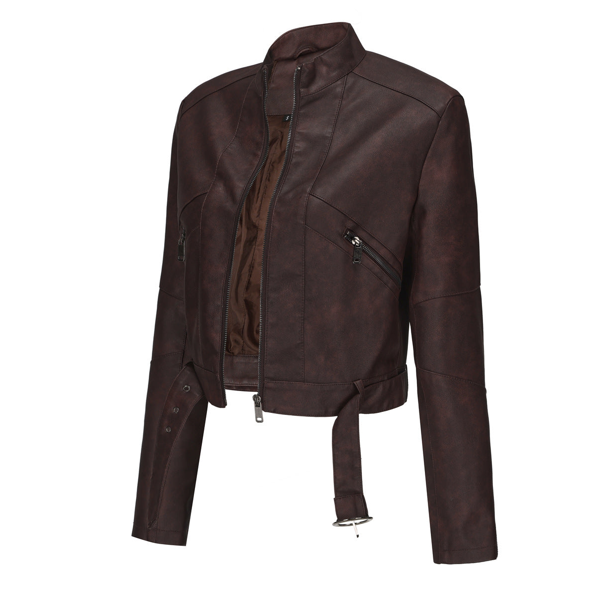 Damen moderne croppedjacke mit stylischem Detail Krohn-e