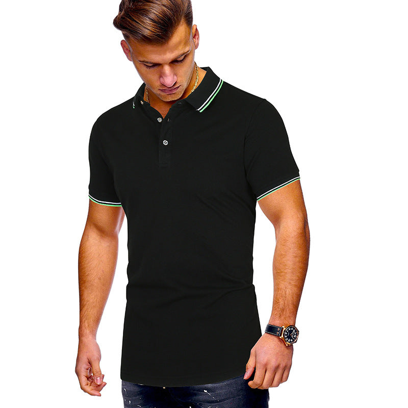 Herren Poloshirt mit modernen Akzenten Krohn-e
