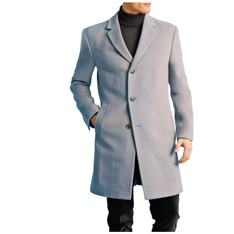 Herren elegante Wollmantel Krohn-e