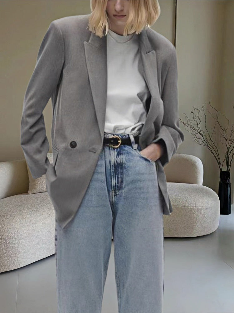 Damen Modischer und eleganter Oversized Blazer Krohn-e