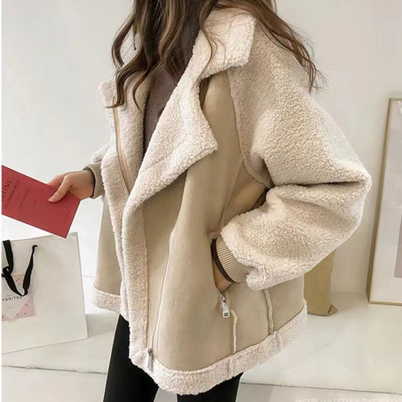 Krohn-e | Overgrößed Plüschjacke