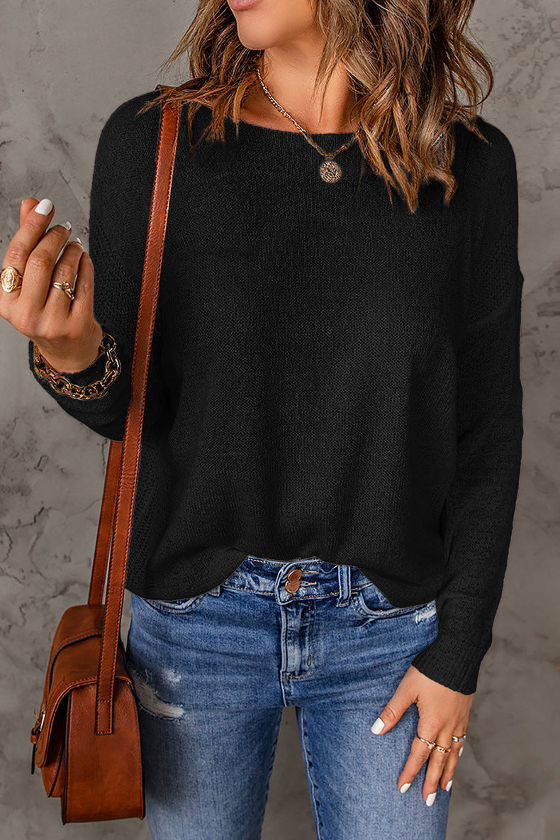 Damen lässiges Strickoberteil Krohn-e