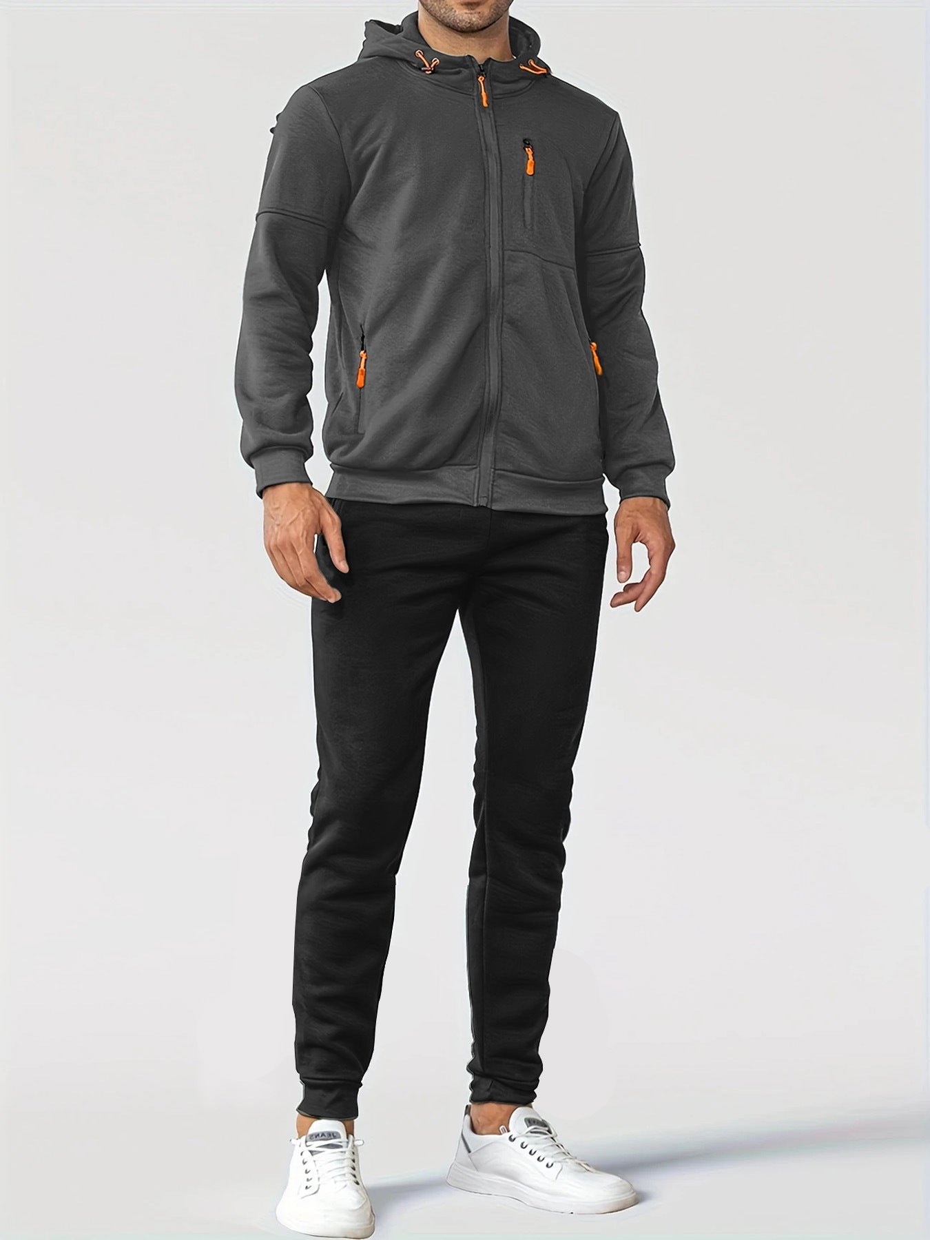 Herren Trainingsjacke mit praktischen Taschen und atmungsaktiver Funktion Krohn-e