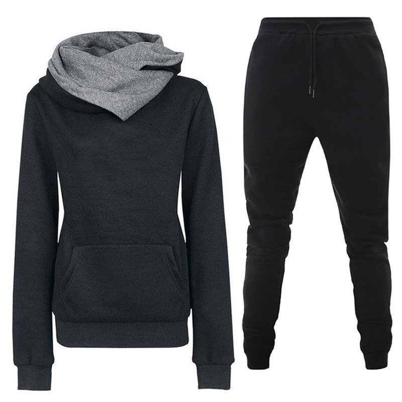 Damen Sportliches Sweater- und Jogginghose Set Krohn-e