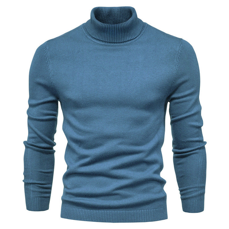 Herren Rollkragenpullover aus feinster Wolle Krohn-e