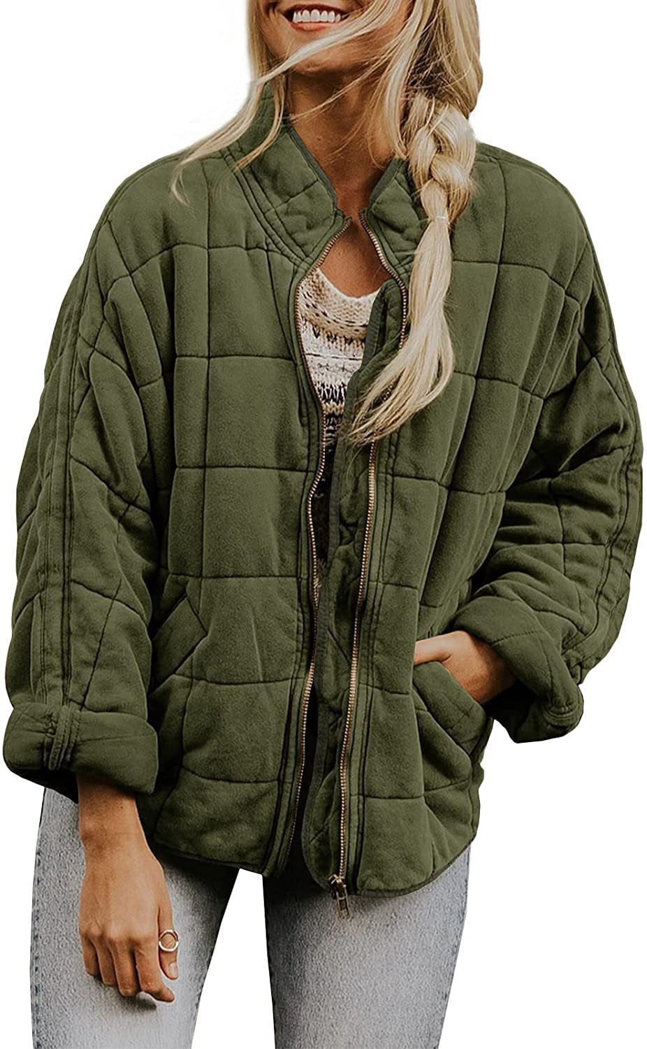Damen Quilt-Jacke mit hochabschließendem Kragen und praktischen Taschen Krohn-e