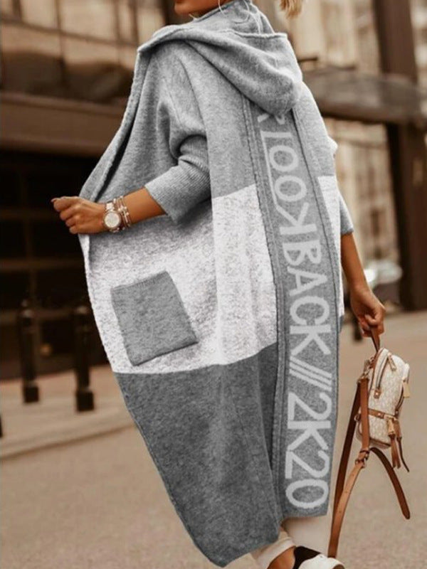 Damen lässiger Kapuzencardigan Krohn-e