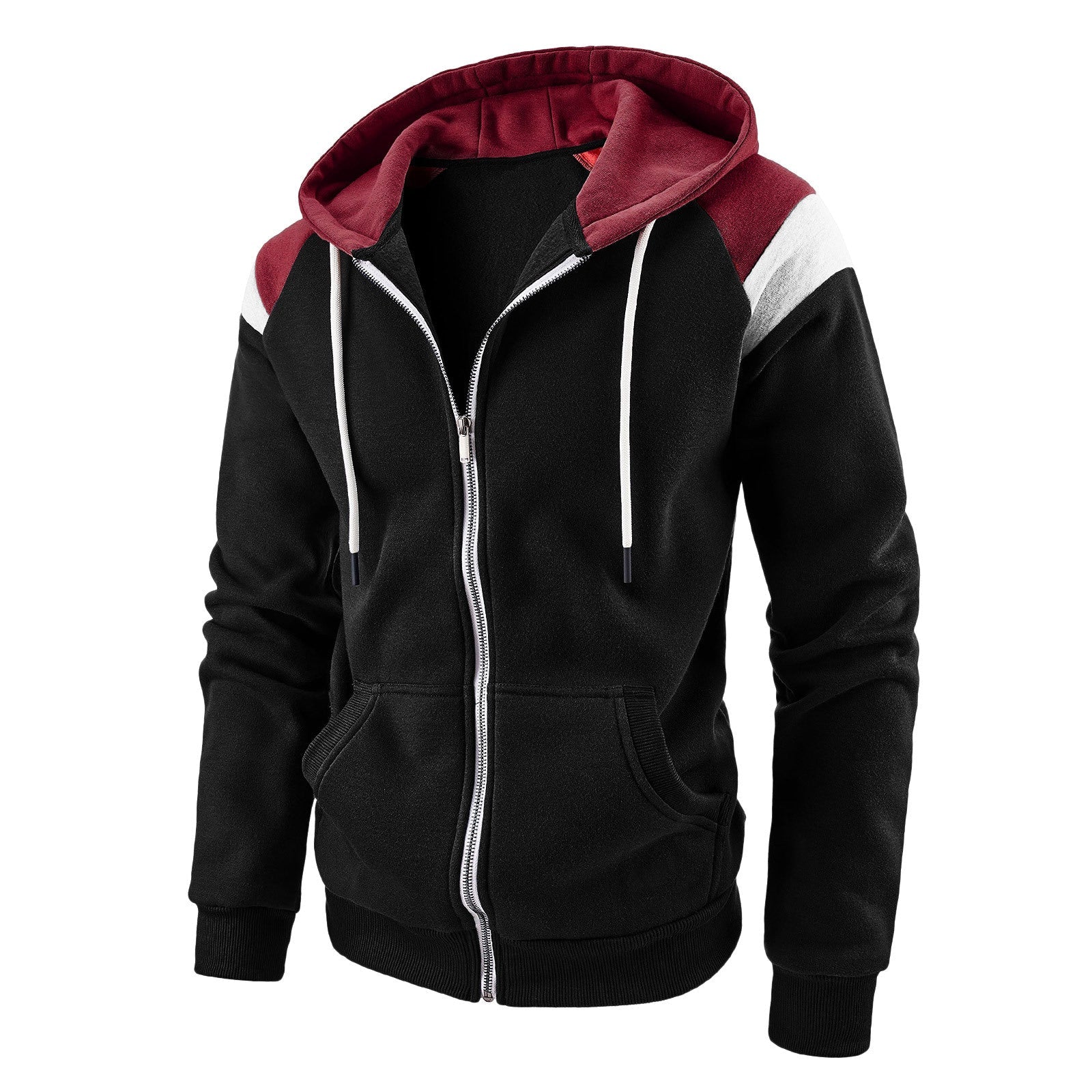 Herren sportlicher Kapuzenzipper Krohn-e