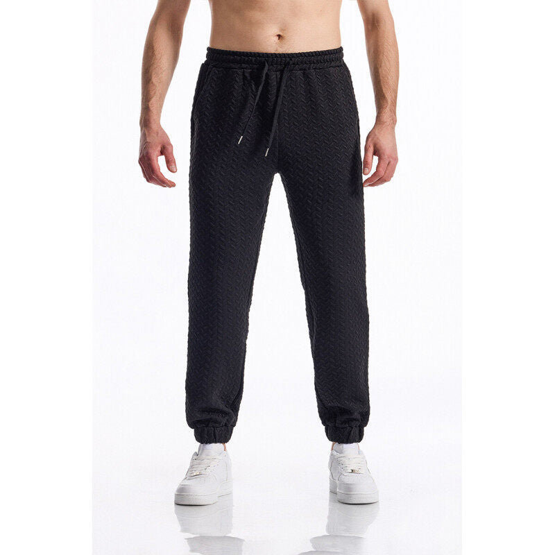 Herren Sportliche Freizeithose mit strukturiertem Design Krohn-e