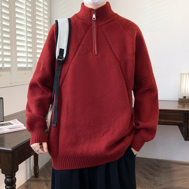 Damen Kapuzenpullover mit hohem Kragen und praktischem Reißverschluss Krohn-e