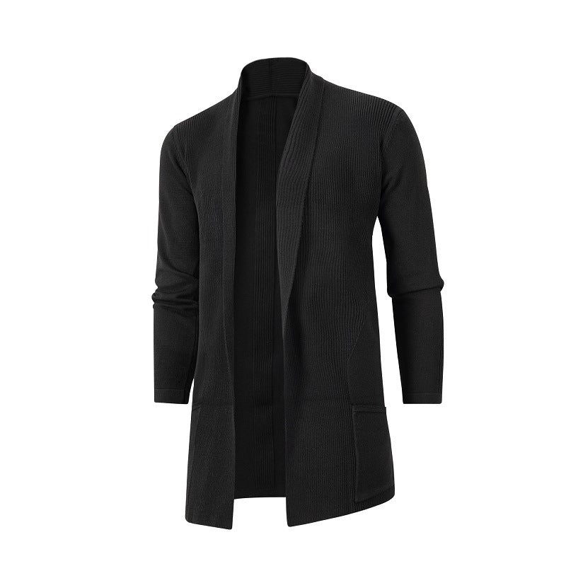 Damen Strickjacke mit offener Front und tiefem Kragen Krohn-e