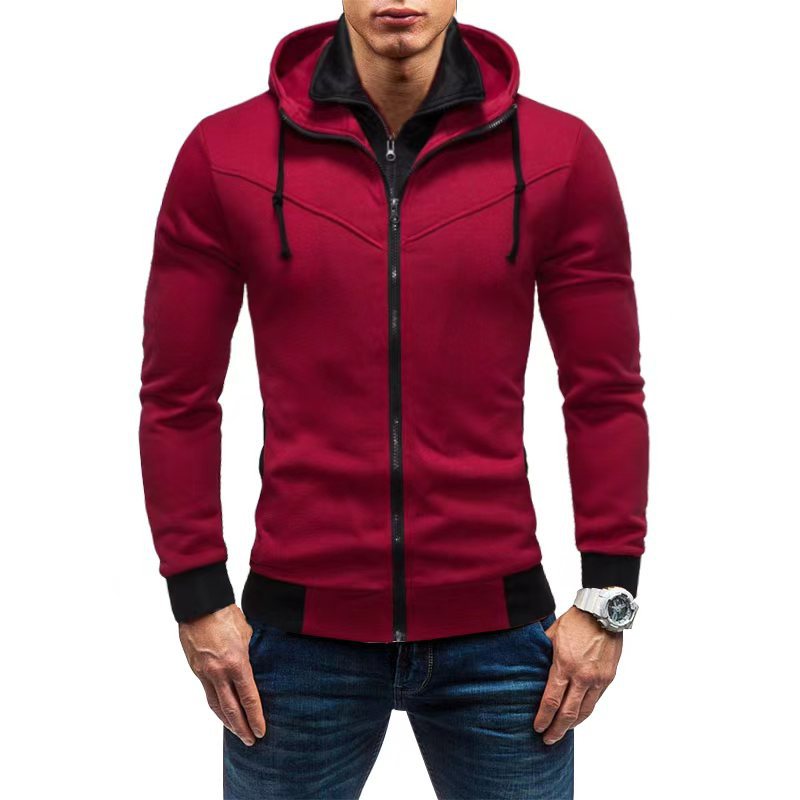 Herren Fleece-Kapuzenjacke mit stylischem Design und praktischen Taschen Krohn-e