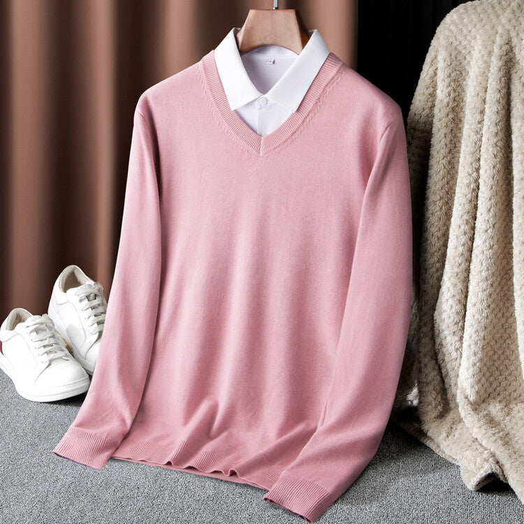Herren V-Ausschnitt Pullover Krohn-e