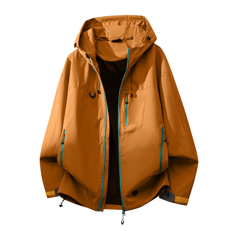 Damen technische Outdoorjacke mit multifunktionalen Taschen und verstellbarem Kapuzensystem Krohn-e