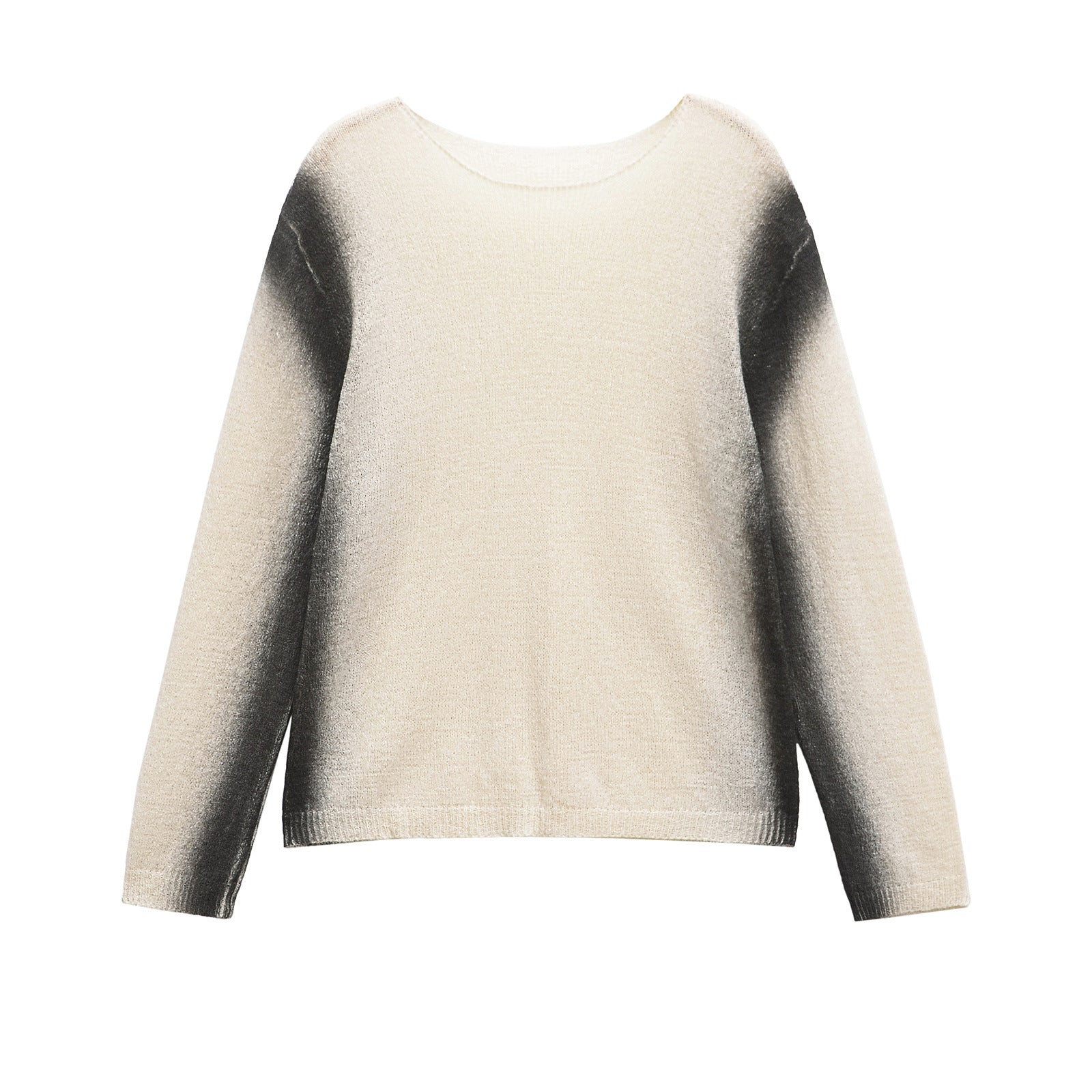 Damen Pullover mit modernem Farbverlauf und feiner Struktur Krohn-e