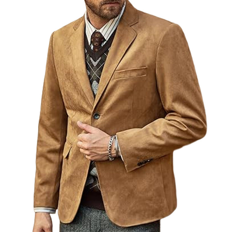 Herren eleganter Sportblazer mit modernem Schnitt und feinen Details Krohn-e