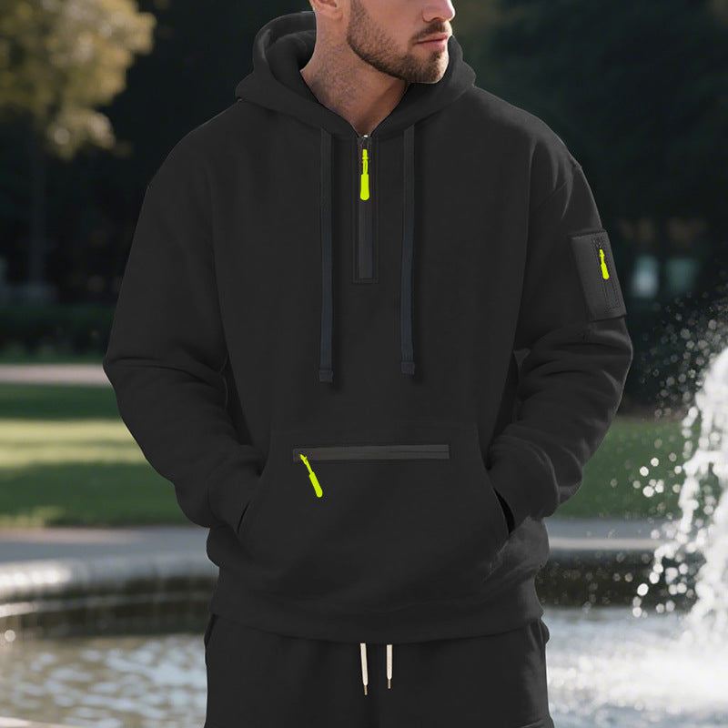 Herren Urbaner Multifunktions Kapuzenpullover Krohn-e