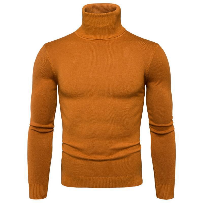 Herren Rollkragenpullover aus feiner Merinowolle Krohn-e