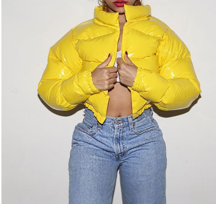 Damen Glänzende Kurzdaunenjacke Krohn-e