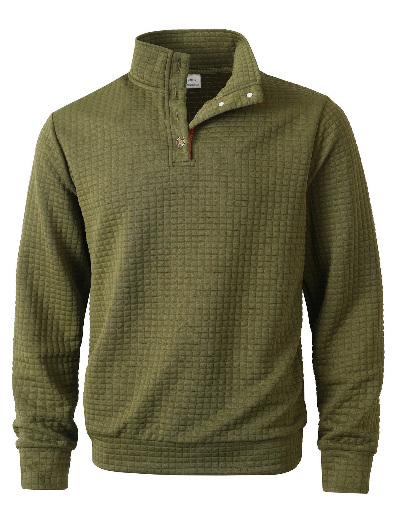 Herren stylischer Pullover mit modischem Stehkragen Krohn-e