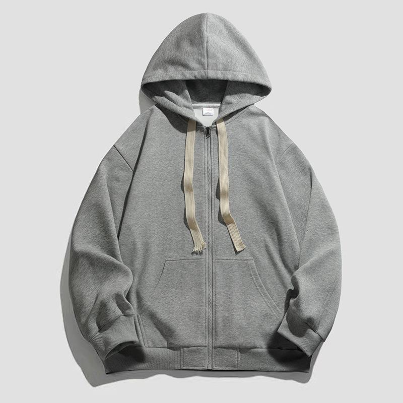 Damen warme Kapuzenjacke mit durchgehendem Reißverschluss und großzügigen Taschen Krohn-e