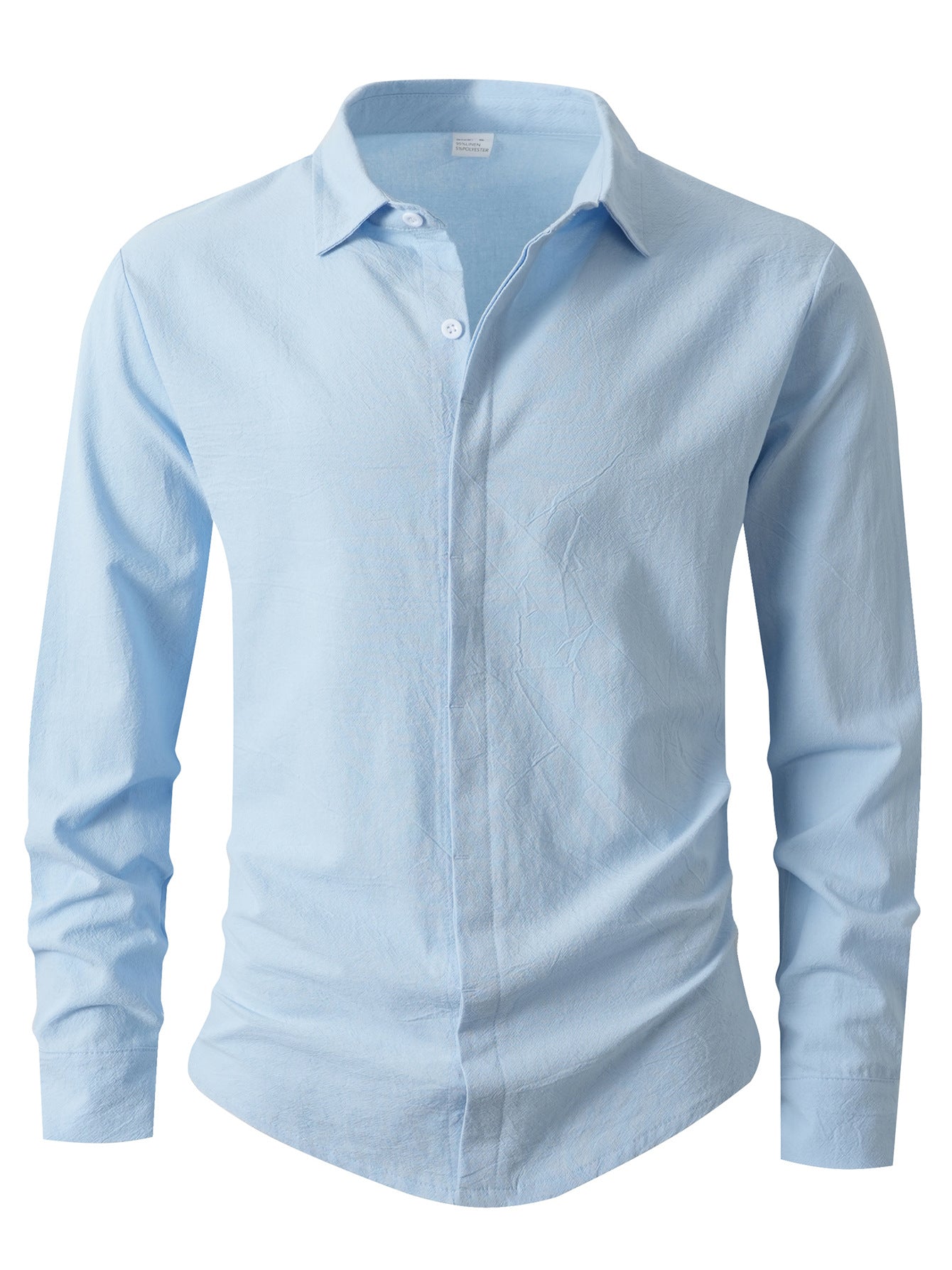 Herren Elegantes Casual-Hemd mit Slim-Fit Schnitt Krohn-e