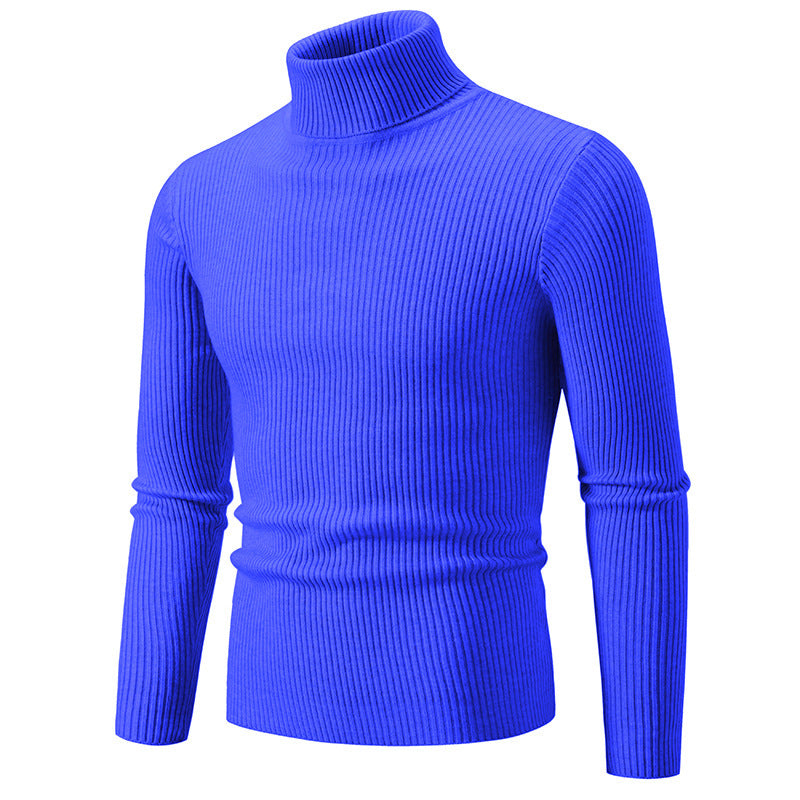 Herren feiner Rollkragenpullover aus langlebigem Strickmaterial Krohn-e
