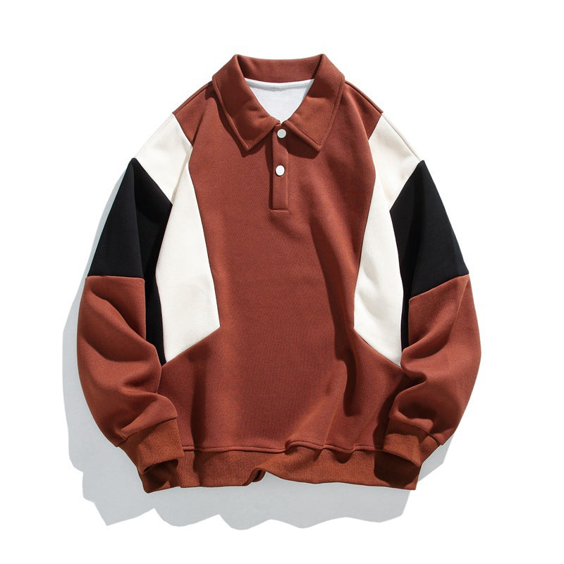 Damen modischer Polo-Pullover mit angesagten Farbkontrasten Krohn-e