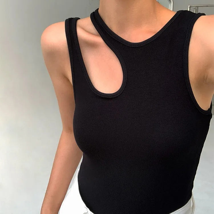 Damen Tanktop mit einzigartigem Cut-Out Design und sportlichem Schnitt Krohn-e