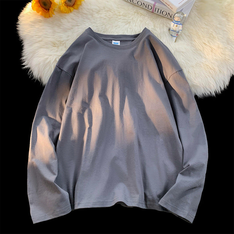 Damen Lässiges Langarmshirt aus hochwertiger Baumwolle Krohn-e