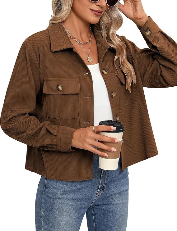 Damen lässige Overshirt-Jacke Krohn-e