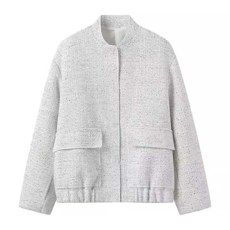 Krohn-e | Damen Langarm Pailletten Kurz