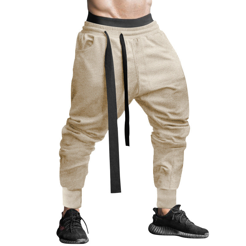 Herren Sportliche Relaxed Fit Jogginghose mit verstellbarem Bund Krohn-e