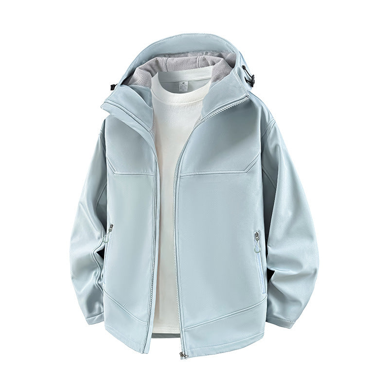 Damen Modische Übergangsjacke mit hohem Kragen und funktionalen Reißverschlusstaschen Krohn-e