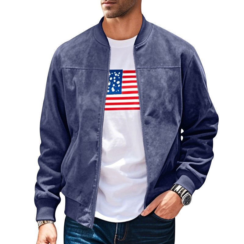 Herren Bomberjacke mit modernem Schnitt und praktischen Taschen Krohn-e