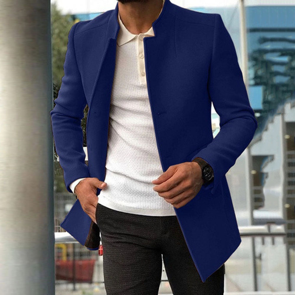 Herren moderner Designermantel Krohn-e
