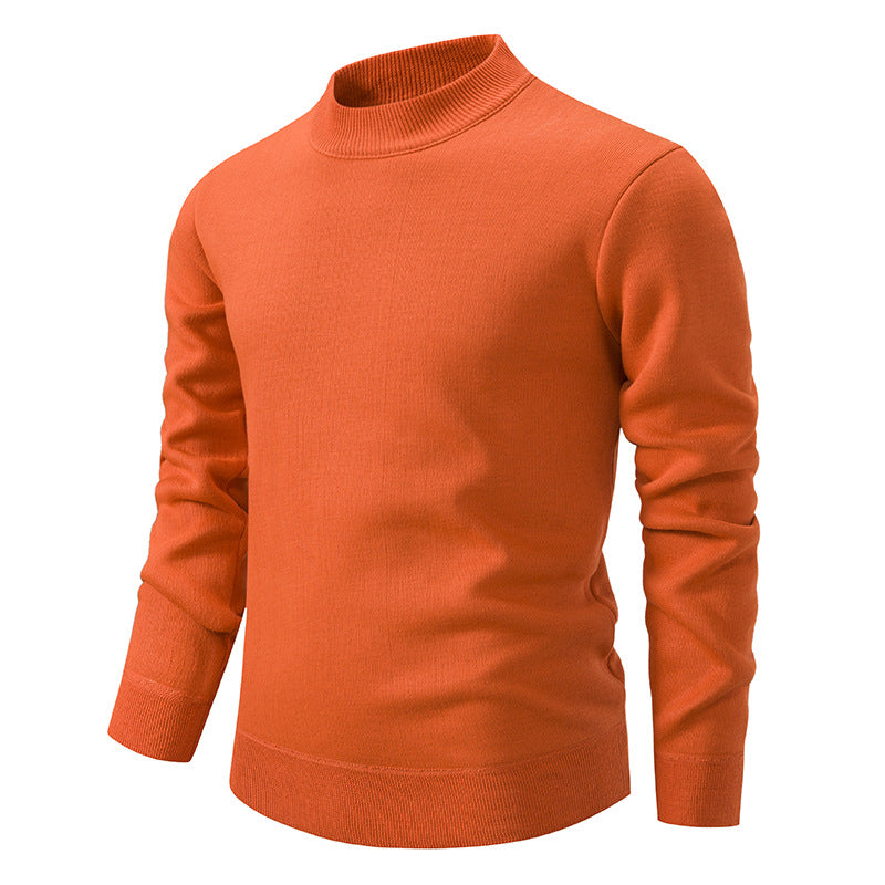 Herren Hochwertiger Strickpullover mit modernem Stehkragen Krohn-e