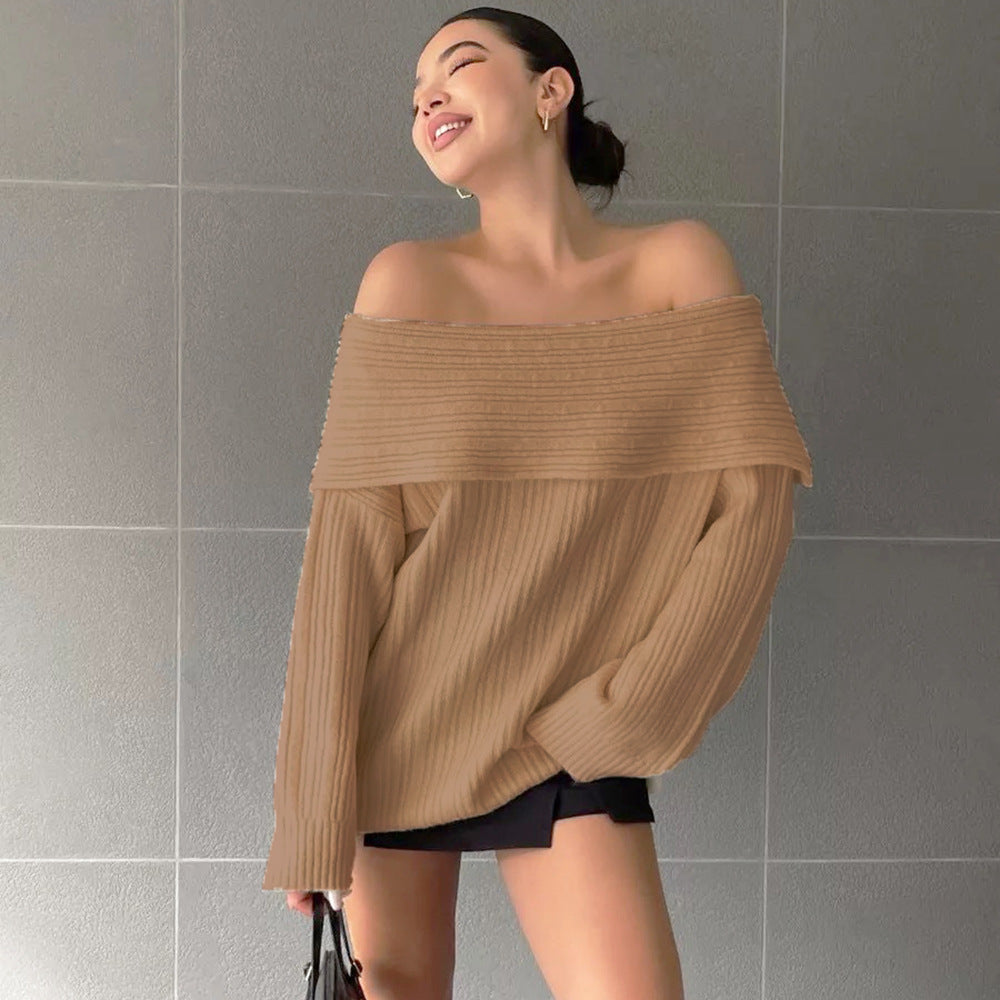 Damen Oversized Strickpullover Krohn-e